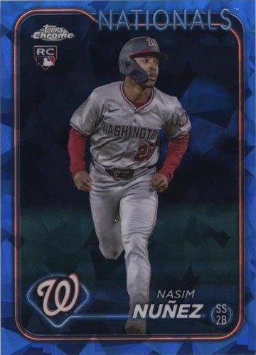 2024 Topps Chrome Update Series Sapphire Edition - Nasim Nunez #USCS267