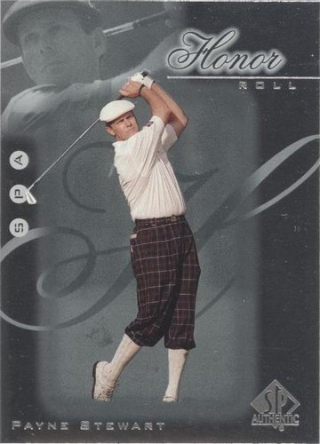 2001 SP Authentic - Payne Stewart #HR17
