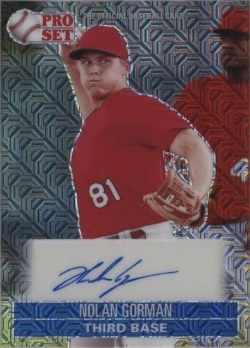 2021 Leaf Pro Set Metal - Nolan Gorman #PS1-NG1