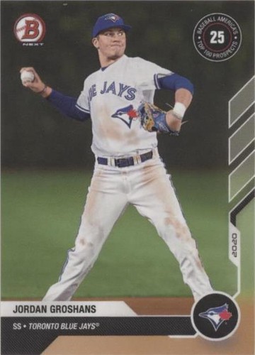 2020-21 Bowman Next Topps Now Baseball America Top 100 Prospects - Jordan Groshans #BA-6