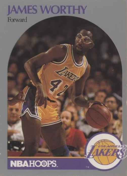 Aros de la NBA 1990-91 - James Worthy #163