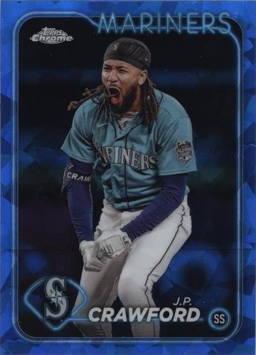 2024 Topps Chrome Sapphire Edition - J.P. Crawford #49