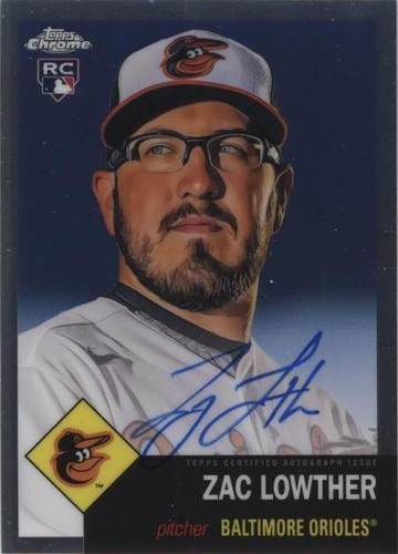 2022 Topps Chrome Platinum Anniversary - Zac Lowther #CPA-ZL