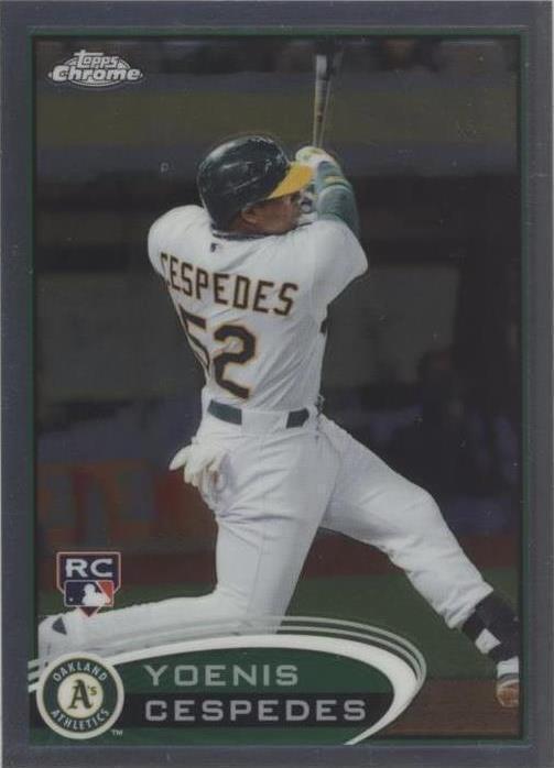 Topps Chrome 2012 - Yoenis Céspedes #180