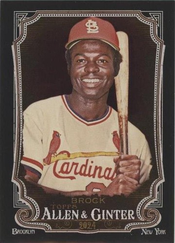 2024 Topps Allen & Ginter X - Lou Brock #331