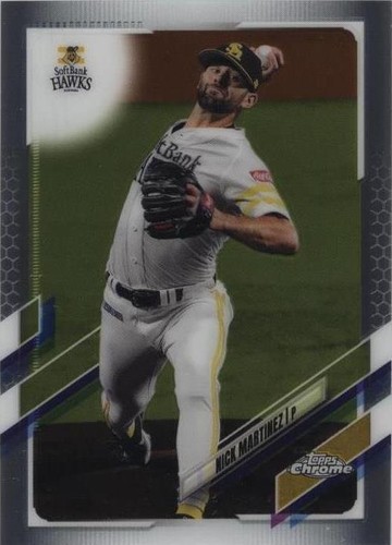 2021 Topps Chrome NPB Nippon Professional Baseball - Nick Martinez #180