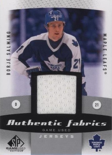 2010-11 SP Game Used Edition - Borje Salming #AF-BS