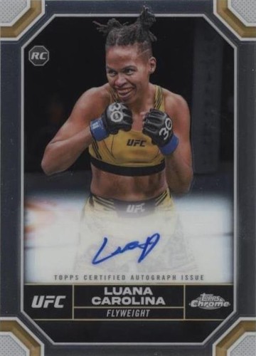 2024 Topps Chrome UFC - Luana Carolina #CRA-LCA