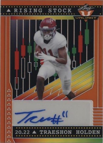 2022 Leaf Valiant Traeshon Holden #RS-TH1