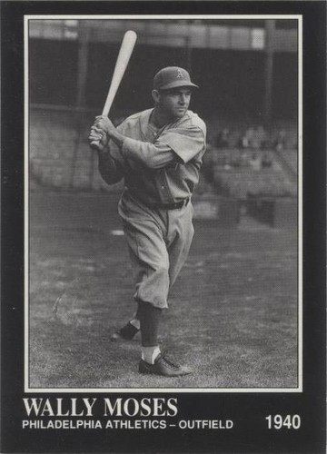 1991 The Sporting News Conlon Collection - Wally Moses #90