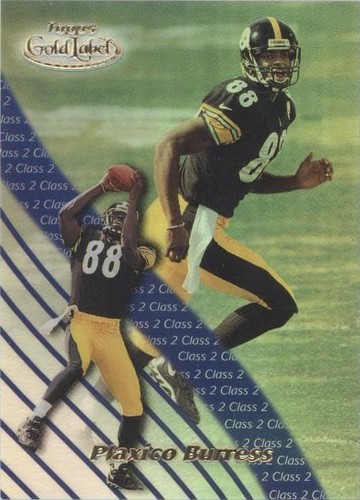 2000 Topps Gold Label Plaxico Burress #98