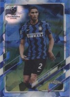 2020-21 Topps Chrome UCL Sapphire Edition Achraf Hakimi #31