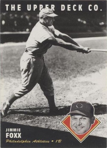 1994 Upper Deck All-Time Heroes - Jimmie Foxx #58