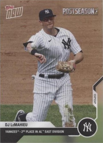 2020 Topps Now - D.J. LeMahieu #PS-55