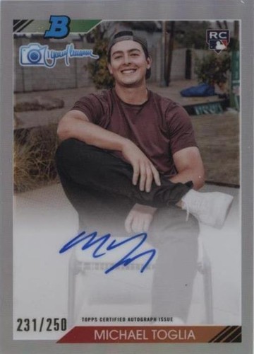 2023 Bowman's Best - Michael Toglia #92RJA-MT