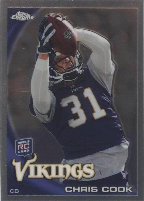 2010 Topps Chrome Chris Cook #C73