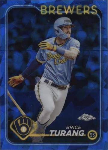 2024 Topps Chrome Sapphire Edition - Brice Turang #570