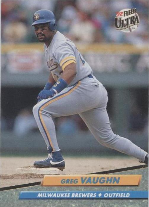 Fleer Ultra 1992 - Greg Vaughn #86