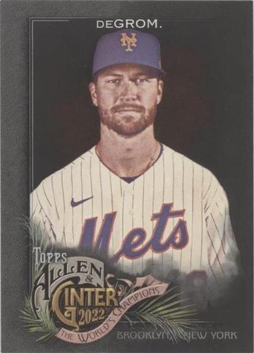 2022 Topps Allen & Ginter X - Jacob deGrom #6