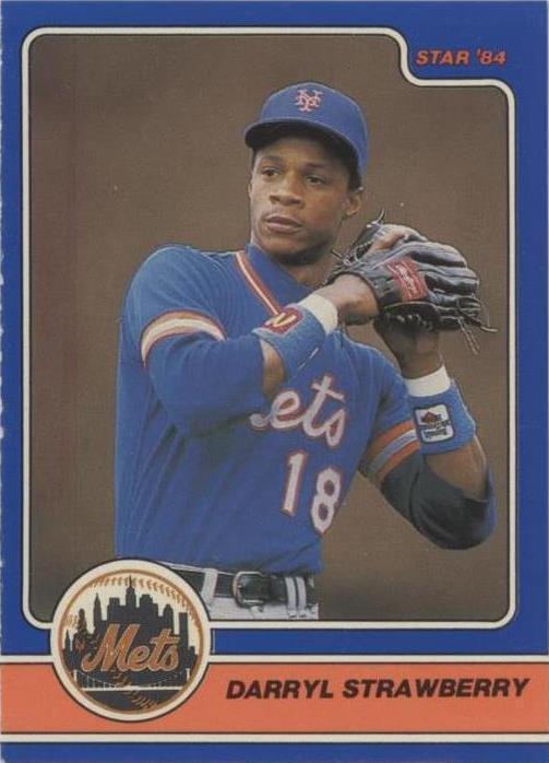 Juego de paneles Star Darryl Strawberry The Future is Now 1984 - Darryl Strawberry #32