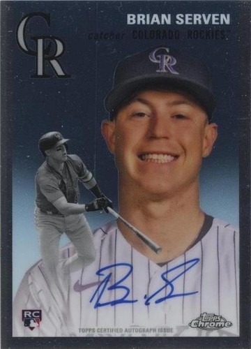 2023 Topps Chrome Platinum Anniversary - Brian Serven #CPA-BS
