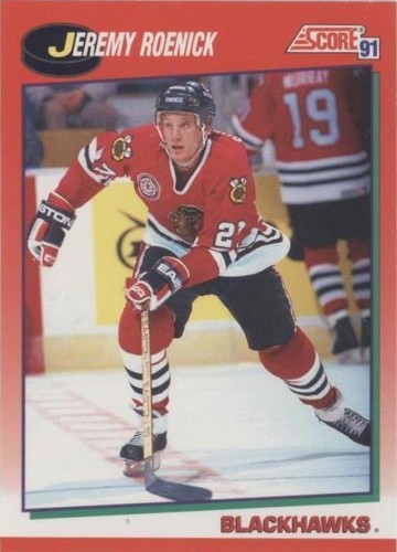 1991-92 Score Canadian - Jeremy Roenick #220
