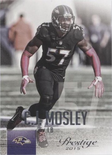 2015 Panini Prestige C.J. Mosley #62