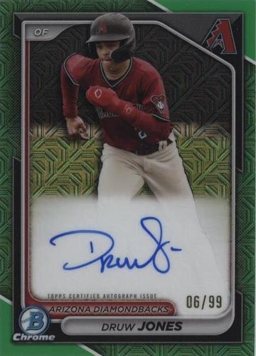 2024 Bowman Chrome - Druw Jones #BMA-DJ