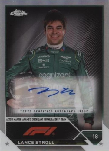 2023 Topps Chrome Formula 1 - Lance Stroll #CAC-LS