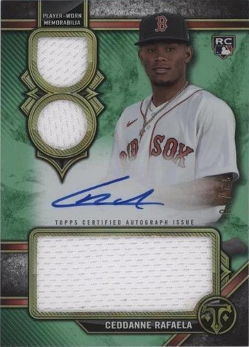 2024 Topps Triple Threads - Ceddanne Rafaela #RAR-CR