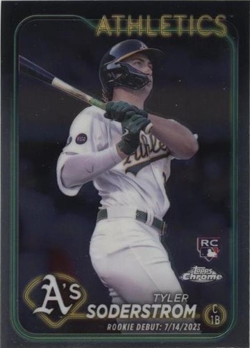 2024 Topps Chrome Update Series - Tyler Soderstrom #USC22