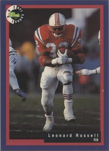 1992 Classic NFL Game Leonard Russell #22