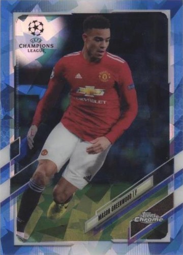 2020-21 Topps UCL Japan Edition Chrome Yellow Refractor /150