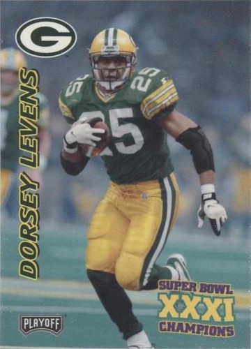 1997 Playoff Green Bay Packers Super Sunday Dorsey Levens #11