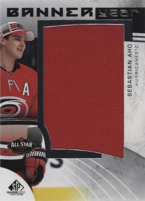 2022-23 Upper Deck SP Game Used - Sebastian Aho #BYAS-SA