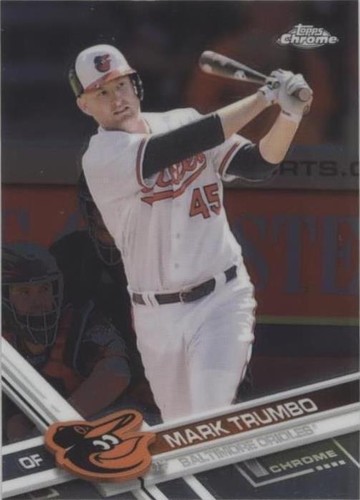 2017 Topps Chrome - Mark Trumbo #23