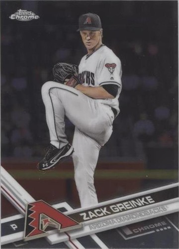 2017 Topps Chrome - Zack Greinke #11