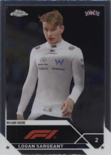 2023 Topps Chrome Formula 1 - Logan Sargeant #65