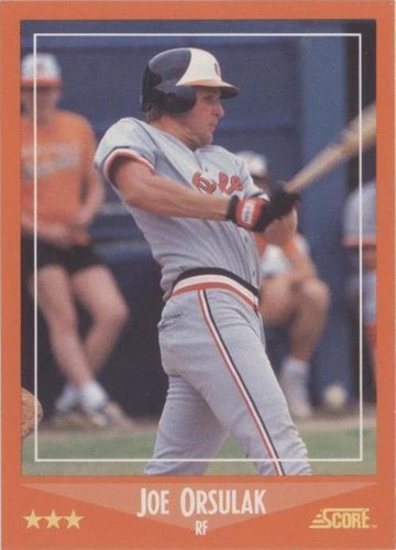 1988 Score Rookies & Traded - Joe Orsulak #41T