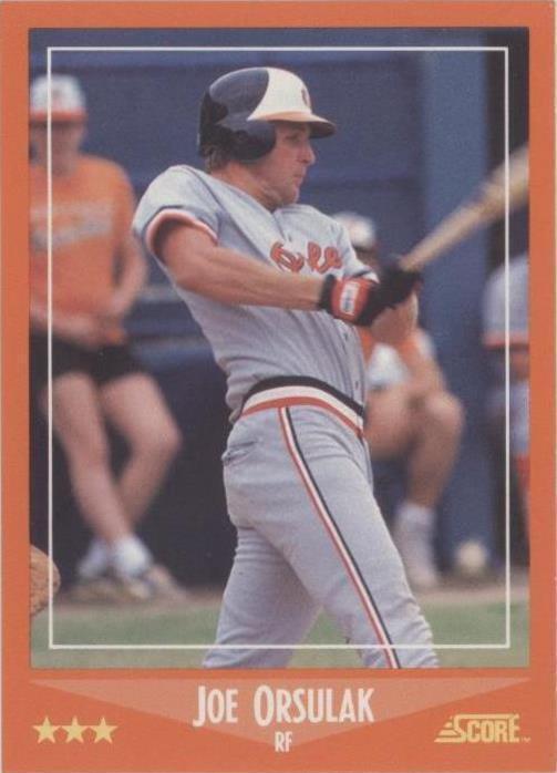 1988 Score Rookies & Traded - Joe Orsulak #41T