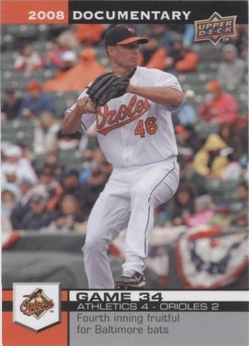 2008 Upper Deck Documentary - Jeremy Guthrie #934