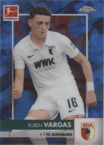 2020-21 Topps Chrome Bundesliga Sapphire Edition Ruben Vargas #3