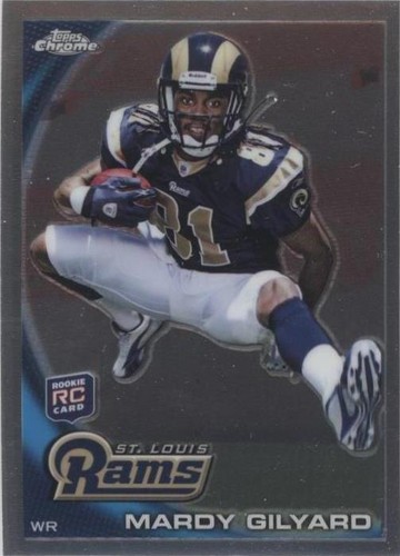 2010 Topps Chrome Mardy Gilyard #C157