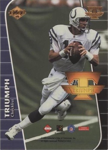 1999 Collector's Edge Triumph Peyton Manning #T100