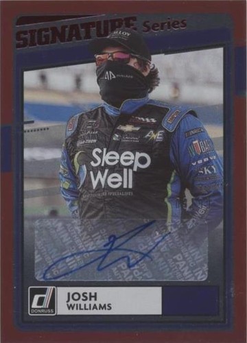 2021 Panini Donruss NASCAR - Josh Williams #SS-JW