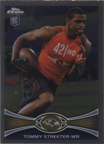 2012 Topps Chrome Tommy Streeter #81