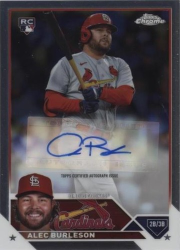 2023 Topps Chrome Update Series - Alec Burleson #AC-AB