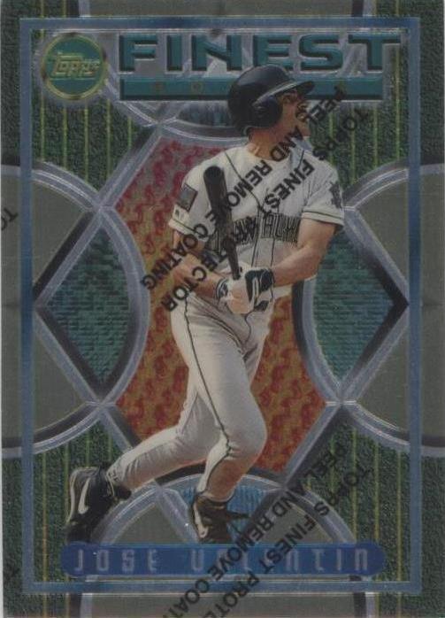 Topps Finest 1995 - José Valentín #26
