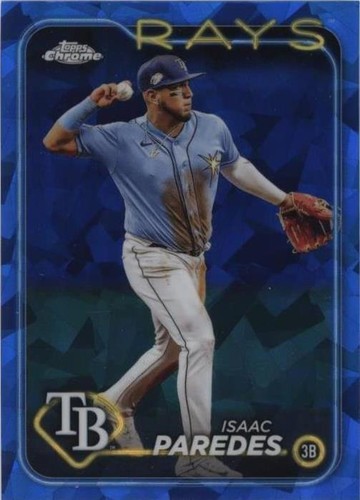 2024 Topps Chrome Sapphire Edition - Isaac Paredes #392