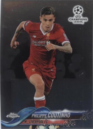 2017-18 Topps Chrome UCL Philippe Coutinho #11